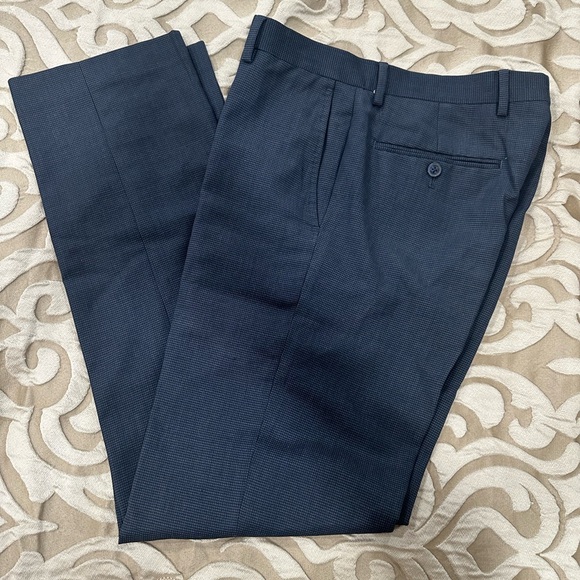 An original penguin men’s blue trousers size 30x32 - Picture 2 of 9